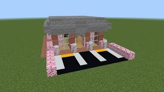 Corner Shop Tutorial Minecraft 120 Voiceover Explanation [upl. by Aratal]