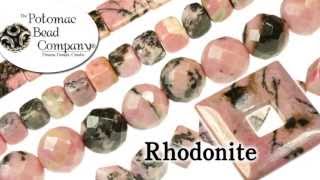 Rhodonite About the Stone [upl. by Ilek]