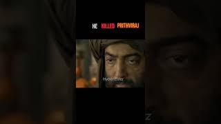 who killed prithviraj Chauhan rajput prithvirajchauhan history viralshorts hybereditz tarain [upl. by Middlesworth]