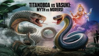 Titanoboa vs Vasuki Mythical Serpent vs Prehistoric Monster – Who Would Win [upl. by Corby]