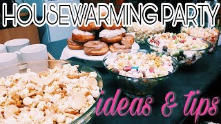 Housewarming party  Ideas amp Tips  DIY Food recipes [upl. by Mitchel]