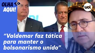 Reinaldo Valdemar Costa Neto arma tática pra manter Tarcísio refém de Bolsonaro [upl. by Aissert]