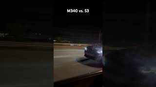 Bmw M340 vs Audi S3 [upl. by Cuhp951]