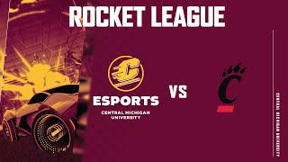 CMU vs University of Cincinnati  Rocket League  NACE Week 2 [upl. by Notlrak676]