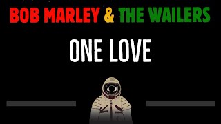 Bob Marley And The Wailers • One Love CC 🎤 Karaoke Instrumental Lyrics [upl. by Arehc]