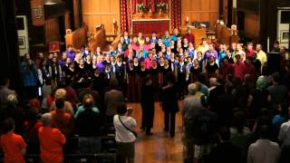 O Canada by Coastal Sound Childrens Choir BC Girls Choir amp Anima Singers [upl. by Nittirb]