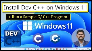 How to install Dev C on Windows 11 [upl. by Nyliret721]