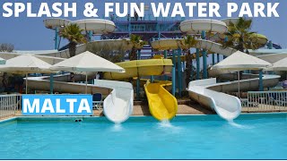 Splash amp Fun Water Park in Malta [upl. by Ehcnalb]