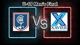 Manaslu Vs Xavier Intl  Final  U19 Mens Basketball [upl. by Aytnahs525]