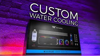 Thermaltake M360 Plus Liquid Cooling Kit  Unboxing 💦 [upl. by Eimerej]