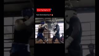 Ryan Garcia Sparring 🥊🔥🔥 fighthighlights boxing boxinghighlights highlights [upl. by Algie]