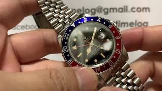 ROLEX GMT MASTER 16700 L 頭 [upl. by Dagny194]