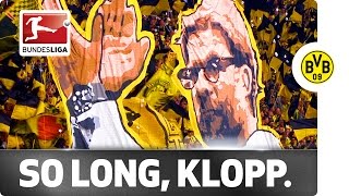 Tears for Klopp  Emotional SendOff from the Dortmund Fans [upl. by Brechtel]