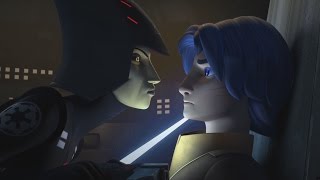 Star Wars Rebels  Seventh Sister interrogates Ezra 1080p [upl. by Ihskaneem]