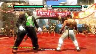 Tekken 6 online Bob o Kortex Sama o Raksasa vs MLaw BlueRayDiablino Raksasa [upl. by Nryhtak]