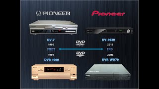 All pioneer DVDRecorder player series history of the 19962015 [upl. by Hermann392]