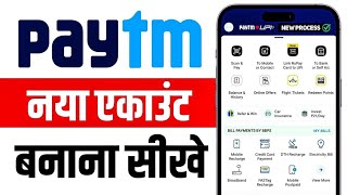 Paytm Account Kaise Banaye 2024  Paytm kaise Banaen  Paytm Account Kaise Banate Hain [upl. by Grazia]