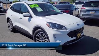 2022 Ford Escape SEL Sacramento Roseville Elk Grove Folsom Stockton [upl. by Gualterio]