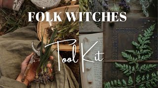 My Magickal Tools as A Folk Witch  Beginner Witchcraft [upl. by Donetta597]