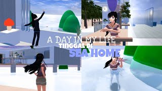 A DAY IN MY LIFE ter gajelas DI SEA HOME ✨🌊 sakuraschoolsimulator [upl. by Toombs879]