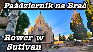 Chorwacja Październik na rowerze wyspa Brać [upl. by Ycart]