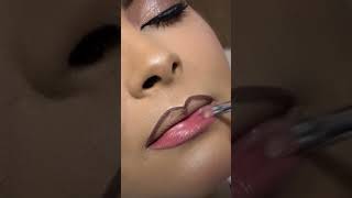 lips makeup lipstick lipartistry hacks lipart liner makeuphacks makeuptutorial overline [upl. by Ahsirtal]