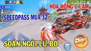 ZingSpeed Mobile  Xe A Hoa Hồng U Lam Speedpass Mùa 32 [upl. by Drarrej]