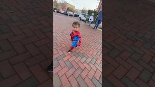 Mini mom vlog with the cutest baby SpiderMan ❤️mombabyhalloween vlog shortscutefamily fyp [upl. by Lisa541]