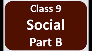 Social part B social sa1 question paper 2024 9th class sa1 social question paper 2024 9th class [upl. by Lenej242]