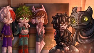 Mha React To Hiccup As New Student  Gacha React [upl. by Akihsay]