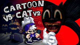 ¿¡ESTE MOD ESTÁ MALDITO  FNF VS Cartoon Cat 20 FULL WEEK en Español [upl. by Nomor]