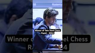 Magnus Carlsen wins Tata Steel Chess Rapid tournament Pragg finishes runnerup [upl. by Erehpotsirhc]