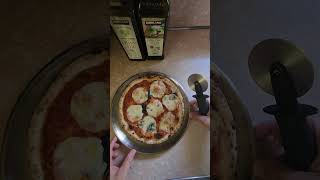 Newmans Own StoneFired Crust Margherita Pizza Review foodlover pizzalover newmans [upl. by Rayle]