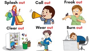 Phrasal Verbs With OUT  Out Related Phrasal Verbs With Meaning And Examples [upl. by Salome]