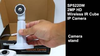 Micronet SP5220W 2MP HD Wireless IR Cube IP CameraProduct Introduction [upl. by Ediva]