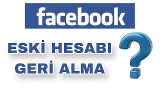 Facebook Hesabım Çalındı Nasıl Geri Alırım  Facebook Eski Hesabıma Nasıl Girerim [upl. by Keven]