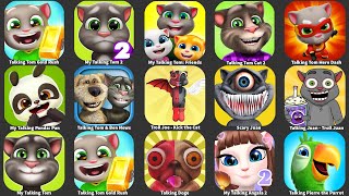 Talking Tom Gold RushMy Talking PandaTalking Juan  Troll JuanTalking DogeMy Talking Angela 2 [upl. by Oicnevuj]