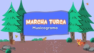 MUSICOGRAMA Marcha turca [upl. by Lezley]