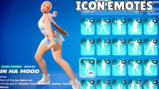 NEW ICE SPICE w ALL ICON SERIES EMOTES amp TIKTOK DANCES IN HA MOOD OH SHHH [upl. by Shank]