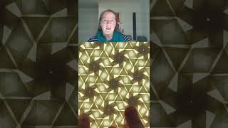 Whirlpools Origami Tessellation [upl. by Nosnev]