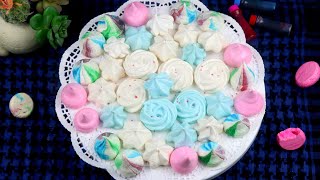 মেরাং কুকিস বাচ্চাদের প্রিয় পার্টি ডেজার্ট  Meringue Cookie Recipe  How To Make Meringue Cookie [upl. by Ettigdirb]