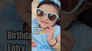 Birthday celebration on motor bike smarthussain smartbaby subscribe cutebirthday [upl. by Hinkle9]