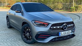 2021 MERCEDES GLA 250e PLUGIN HYBRID 218 HP NIGHT POV TEST DRIVE [upl. by Merrielle]