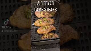 Air Fryer Lamb Steaks shorts [upl. by Griffie255]