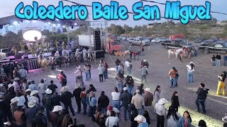 Coleadero Baile en San Miguel Zacatecas con Banda La Tóxica de Jerez y Banda Centenario 24032024 [upl. by Mosnar]