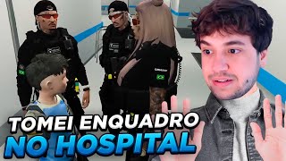 BRUNINHO TOMOU UM ENQUADRO NO MEIO DO HOSPITAL  GTA RP [upl. by Swords]