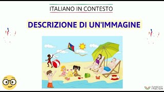 DESCRIZIONE DI UNIMMAGINE 13 al mare basic Italian [upl. by Mosnar]