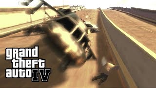 GTA IV  Crashes Bailouts Ragdolls amp Fails Compilation 48 1080p [upl. by Lauder]