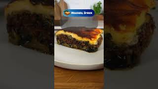 Moussaka Greece shorts food foodie greece greecefood cuisine [upl. by Kristopher]