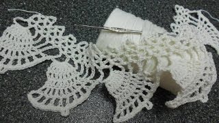 Campanitas para navidad Crochet [upl. by Ilam]